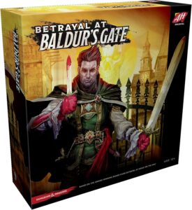 Betrayal at Baldur's Gate board game