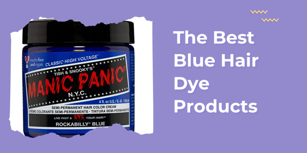 Blue hair dye