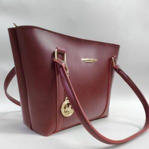 Mahroon Women PU Leather Shoulder Bag