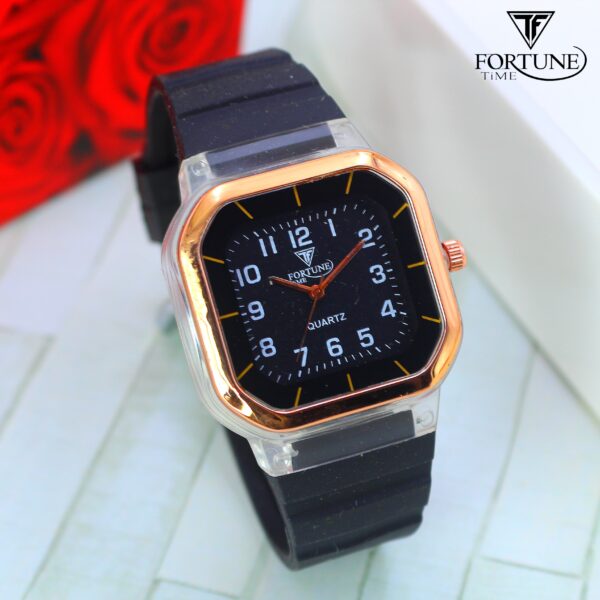 ( without box ) time worth Addidas strap square Wristwatches for boys - Image 3