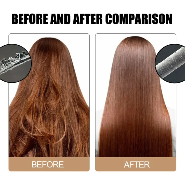 Keratin Brazilian Shampoo Damage Soft Hair 500ml - Image 2