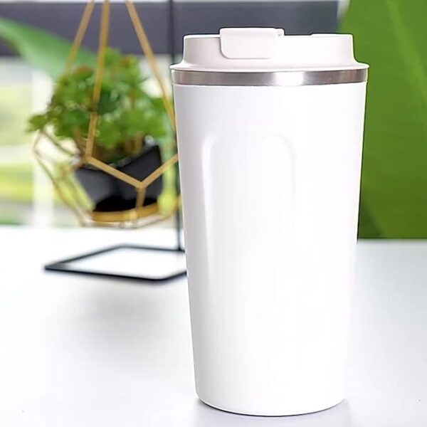 Steel Vacuum Tea Coffee Mug 510 ML (random color) - Image 4