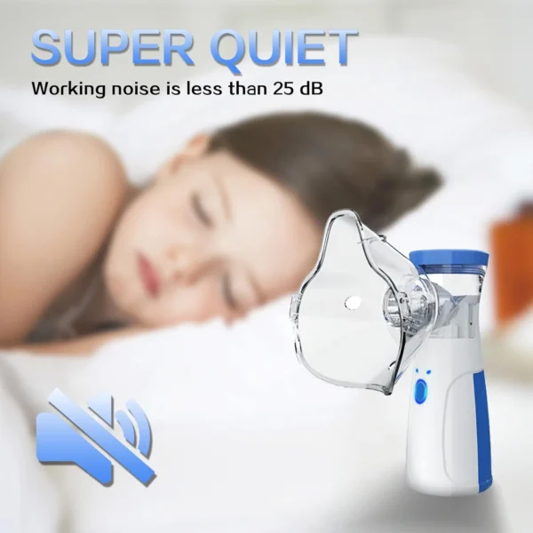 Portable Handheld Mesh Nebulizer for adults & Kids or Infants - Image 4