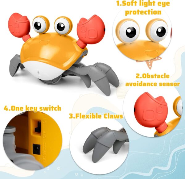 Crawling Crab Baby Toy (random) - Image 2