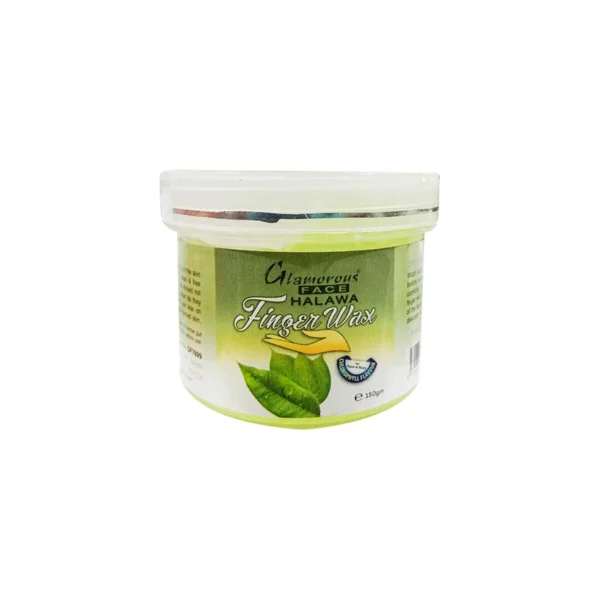 (chlorophyll)  Glamorous Face Halawa Finger Wax 150 Gm