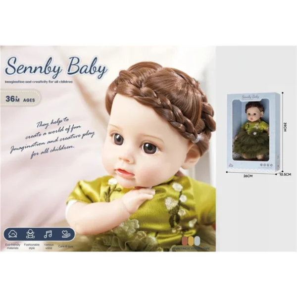 Sennby baby Doll , 14 Inch   Doll - Image 7