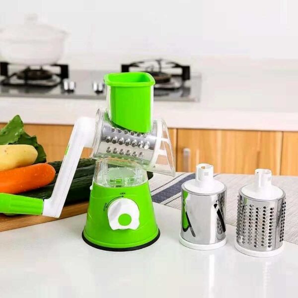 Manual Vegetable Cutter Slicer Multi-Functional Kitchen Gadget (Random colours) - Image 2