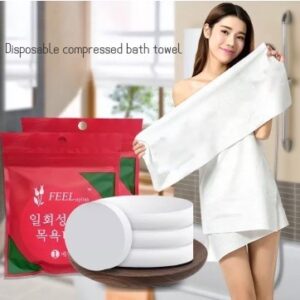 Compressed Bath Towels