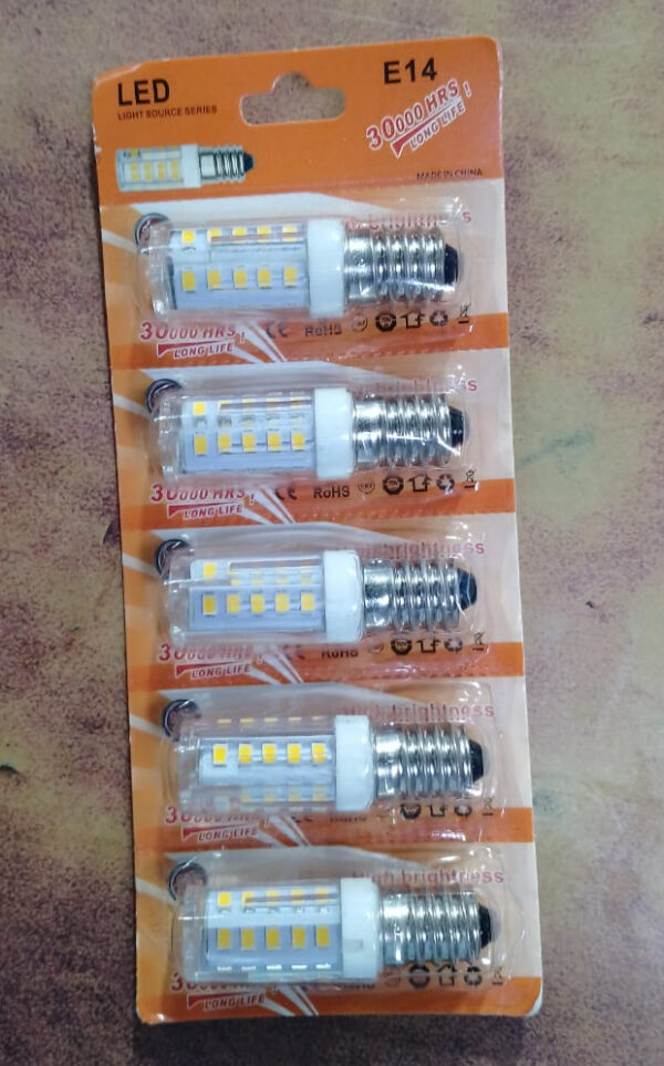 E14 LED Fridge Light Bulb | Lamp Energy-Saving Refrigerator Bulb - 5W - Image 2