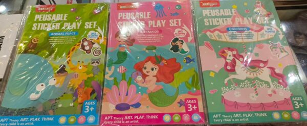 Reusable Sticker Play Set (random design and color) - Image 3