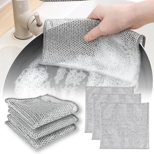 Magic Cleaning Cloth Kitchen Dish washing Towel - Image 5