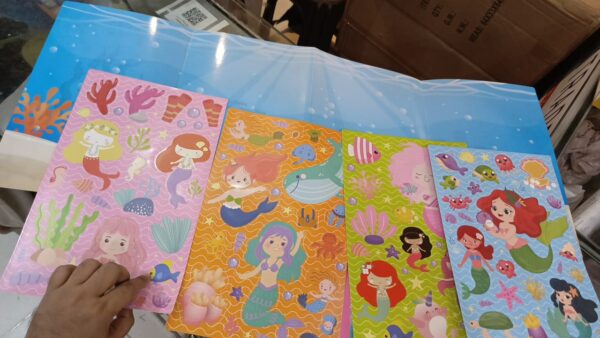 Reusable Sticker Play Set (random design and color) - Image 2