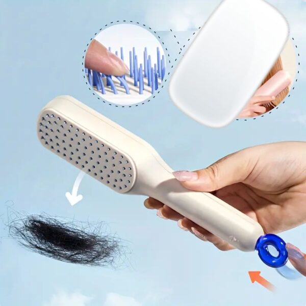 Self Cleaning Hair Comb