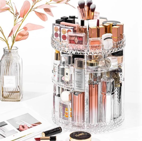 Crystal Makeup Organizer