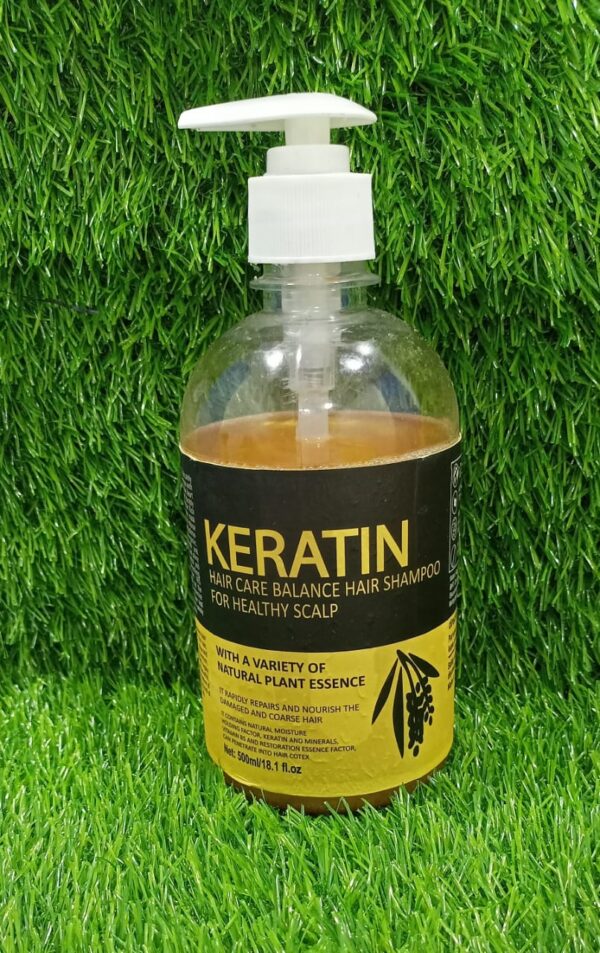 Keratin Brazilian Shampoo Damage Soft Hair 500ml