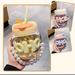 HOHO Aesthetic Glass Cup