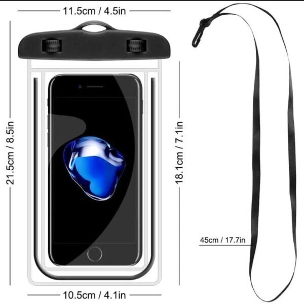 Water Proof  Cover Bag for Mobile (random color) - Image 5