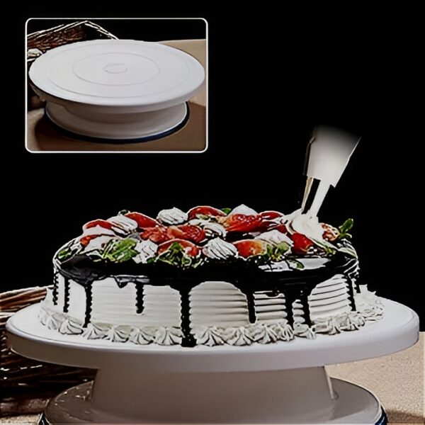 Easy Rotate Turntable Revolving Cake Decorating Turntable Stand