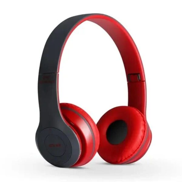 P47 Bluetooth Headphones Over Ear Foldable Headset For Gaming (black color) - Image 6