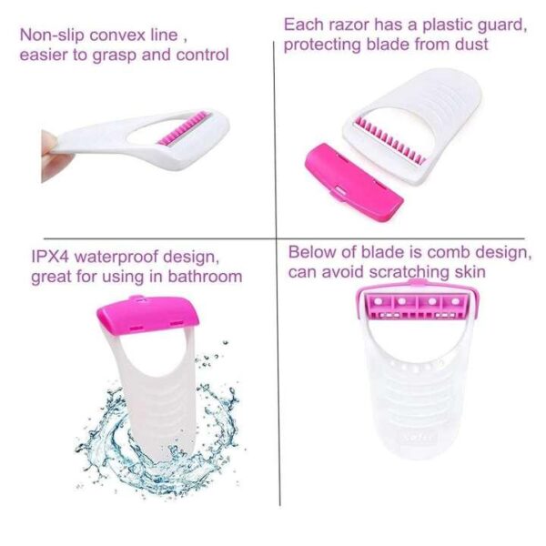 6 pcs Ladies Womens Girls Shaver Trimmer Bikini Razor soft - Image 4