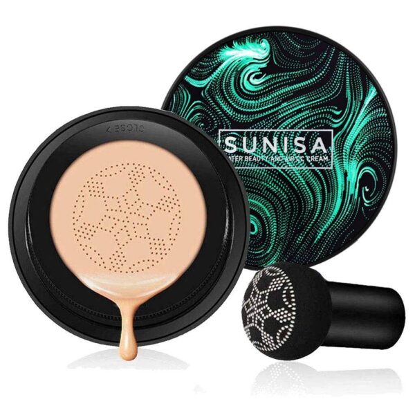 Sunisa Foundation Base Waterproof Mushroom Head Air Cushion Bb Cream Nude Liquid Foundations Cc Cream - Image 5