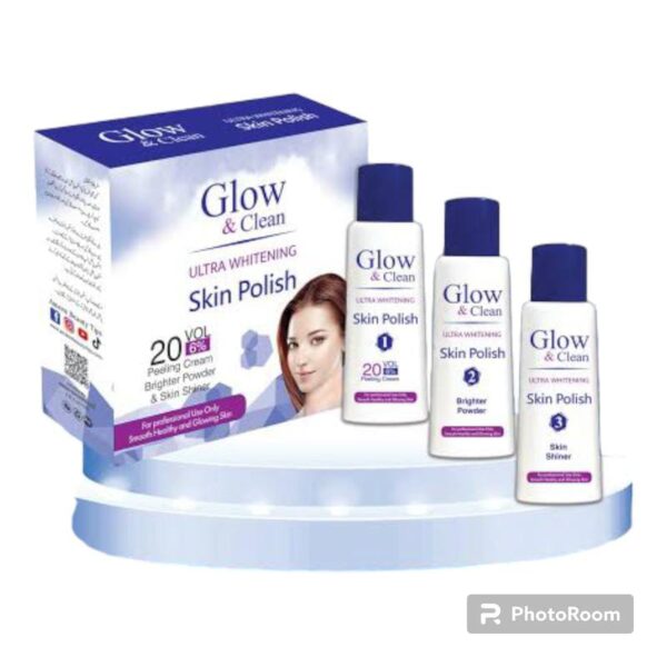 Glow and Clean Ultra Whitening Skin Polish Kit - Image 2