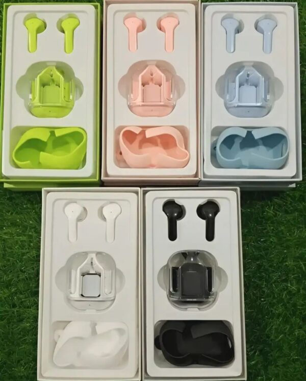 Air31 Earbuds Wireless Crystal Transparent Body Air 31 Ear Buds /With Silicon Pouch (random Color) - Image 7