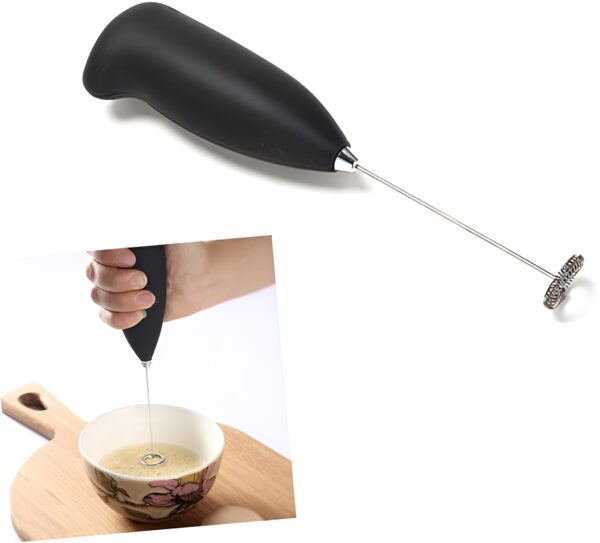 Whisk Frother for Coffee Handheld Frother Milk | Handheld beater for Coffee, Eggs and Yogurt - Hand beater (Random color) - Image 7