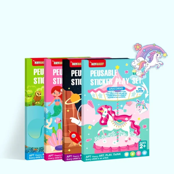 Reusable Sticker Play Set (random design and color) - Image 5