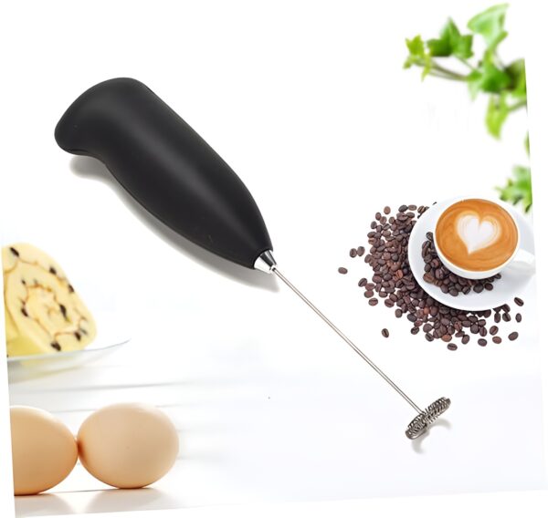 Whisk Frother for Coffee Handheld Frother Milk | Handheld beater for Coffee, Eggs and Yogurt - Hand beater (Random color) - Image 6