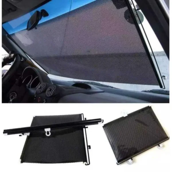 Car Windshield Retractable Folding Curtain