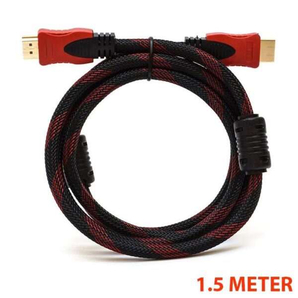 HDMI CABLE CCS WITH MESH Round 1.5 METER