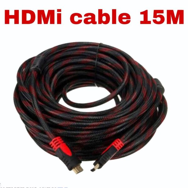 HDMI CABLE CCS WITH MESH Round 15 METER