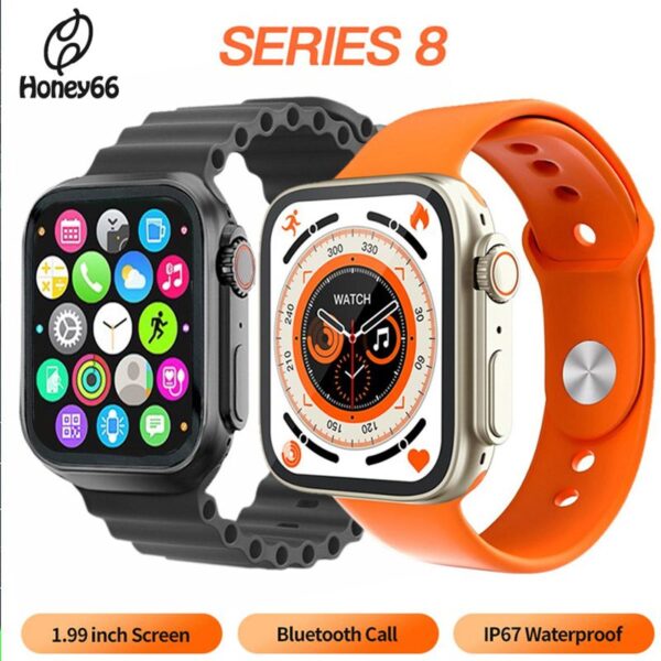 KD99 Series 8 Ultra Smart Watch 1.99? Bluetooth Call Smartwatch - Image 3