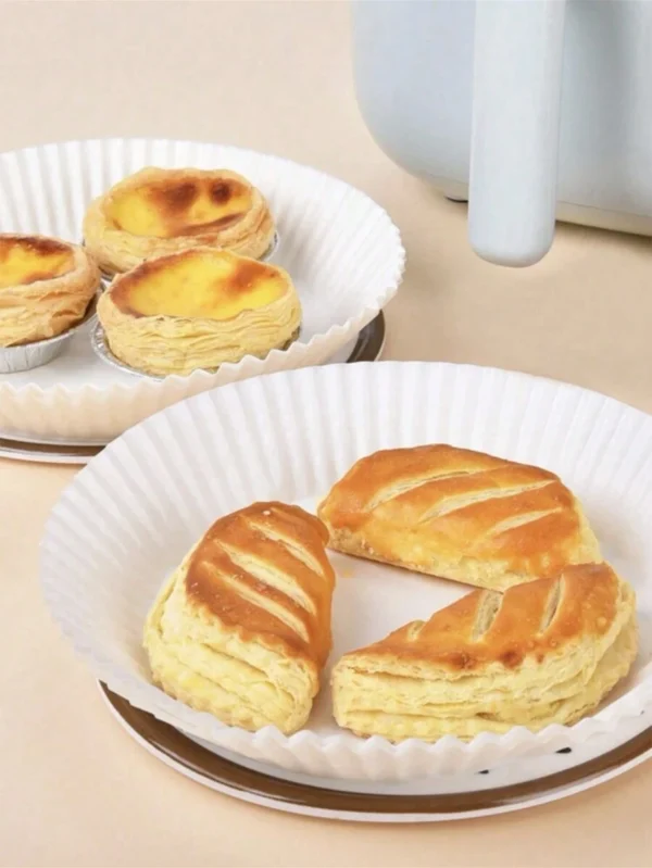50 Pcs Air Fryer Disposable Paper Liners (Non-Stick) - Image 5