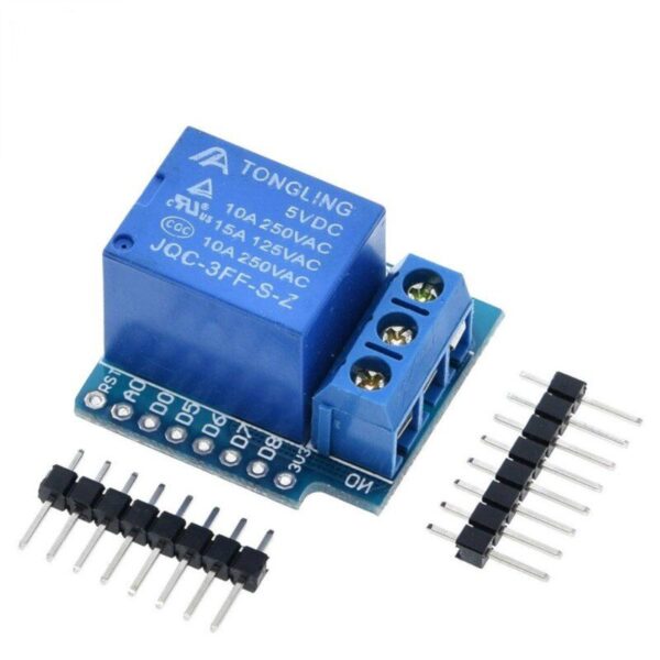 1Set One Channel Wemos D1 Mini Relay Shield Wemos D1 Mini Relay Module