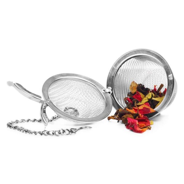 Stainless Steel Tea Ball - Tea Spices Infuser Filter - Image 2