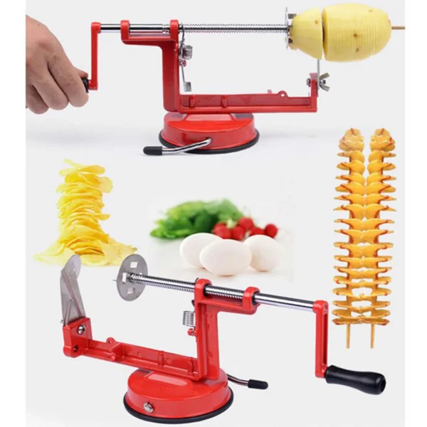 Manual Spiral Potato Cutter - French Fry Maker - Image 8