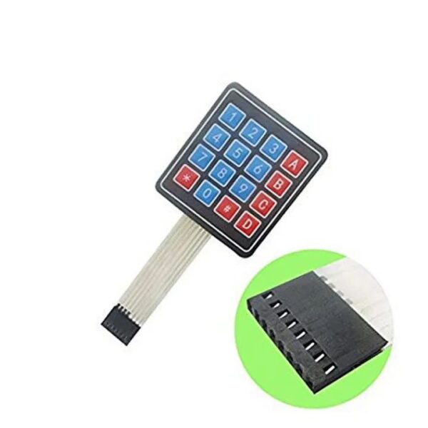 4x4 Matrix 16 Key Membrane Switch Keypad