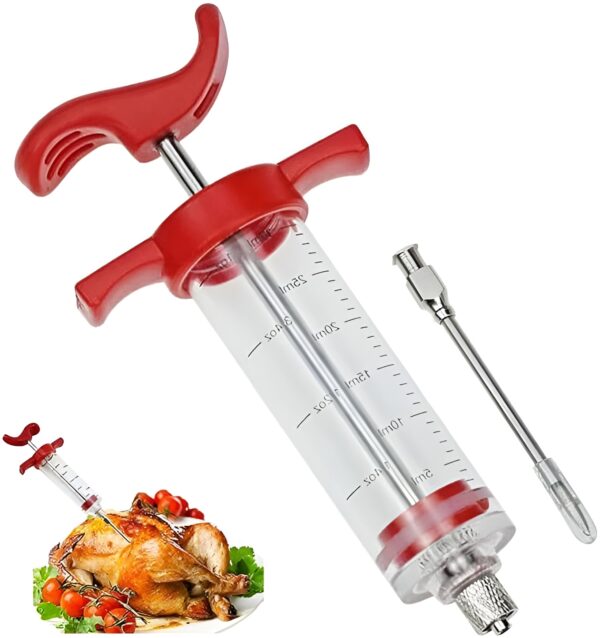 Meat Injector Seasoning Syringe for Turkey & Beef - Image 5