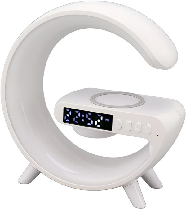 G63 Multi-Functional LED Clock Display Speaker with Wireless Charging - Image 5