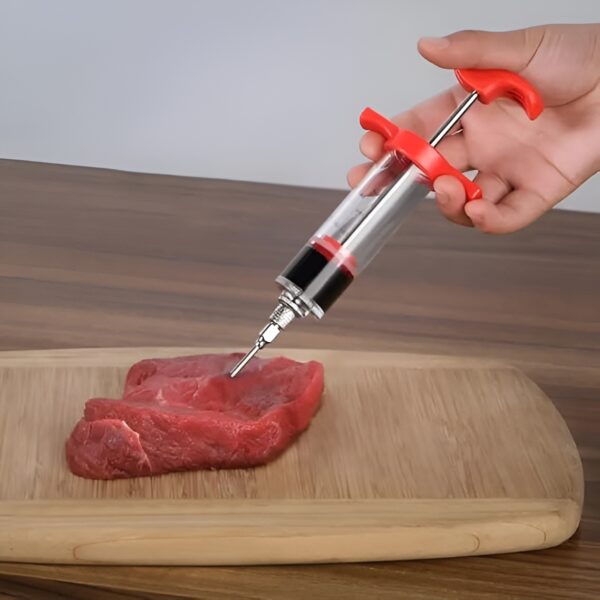 Meat Injector Seasoning Syringe for Turkey & Beef - Image 4