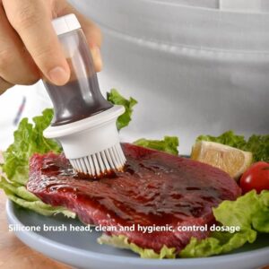 Silicone Oil Bottle with Brush for Cooking