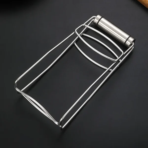 Non-Slip Stainless Steel Hot Plate Clip & Bowl Holder Gripper - Image 4