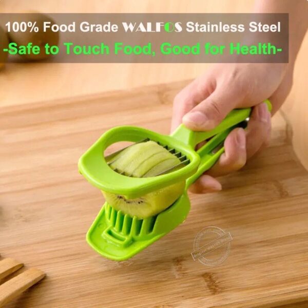 Handheld Egg Slicer & Fruit Cutter (Random Color) - Image 9