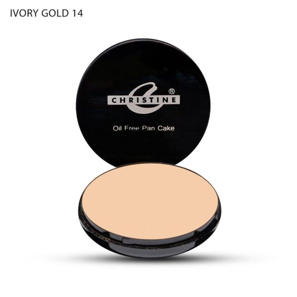 Christine Oil Free Pan Cake Shade Ivry Gold 14