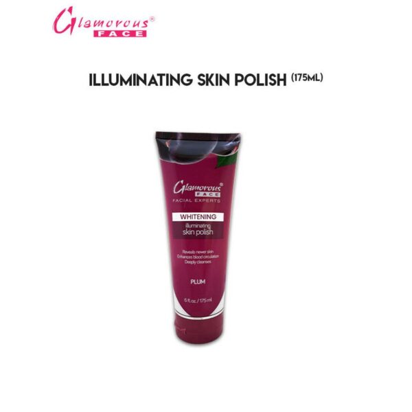 Glamorous Face Illuminating Skin Polish, With Plum Extracts, Tube 175ml