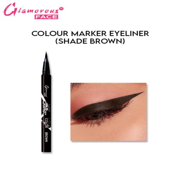 Glamorous Face Liquid Color Super Graphic Eyeliner