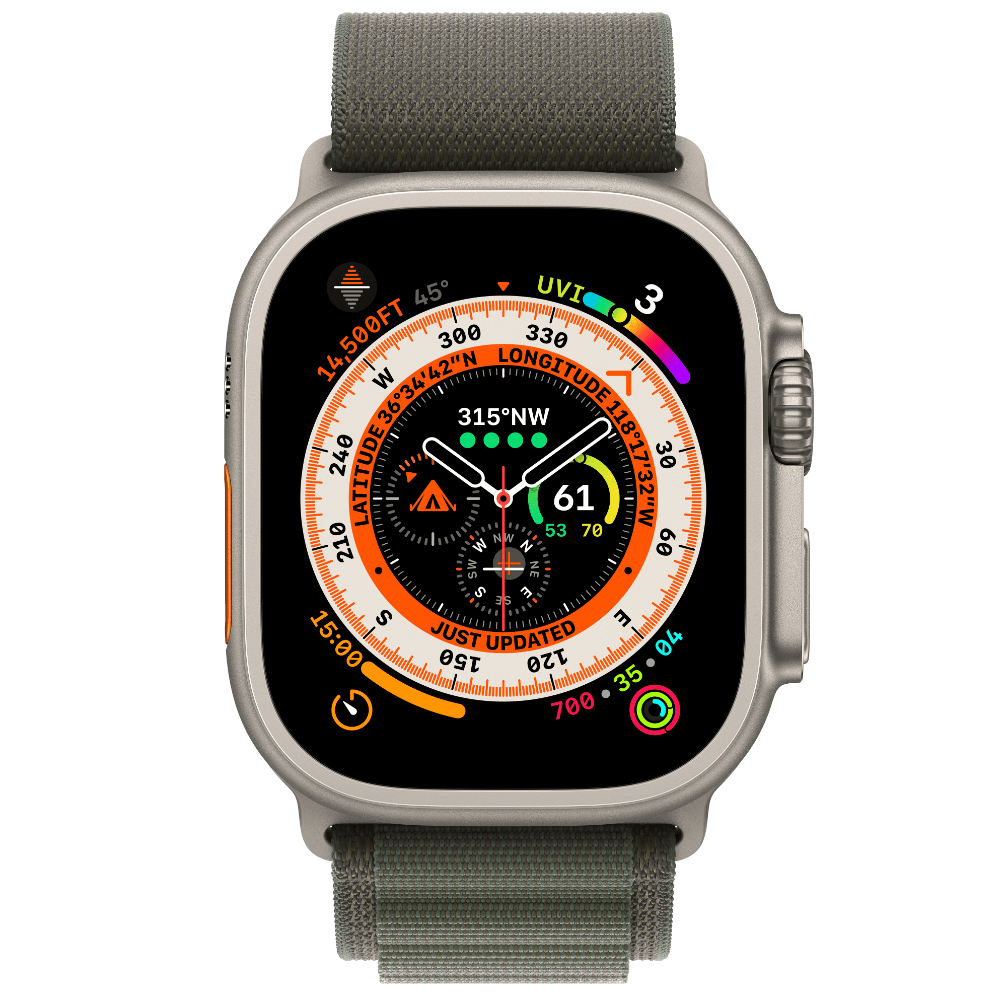 APPLE LOGO Ultra Series 8 2.05 Smart Watch Always on Display - Image 2