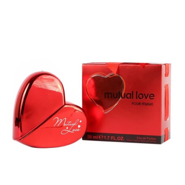 Mutual Love Red Perfume For Women Heart Shape Perfume 50ml